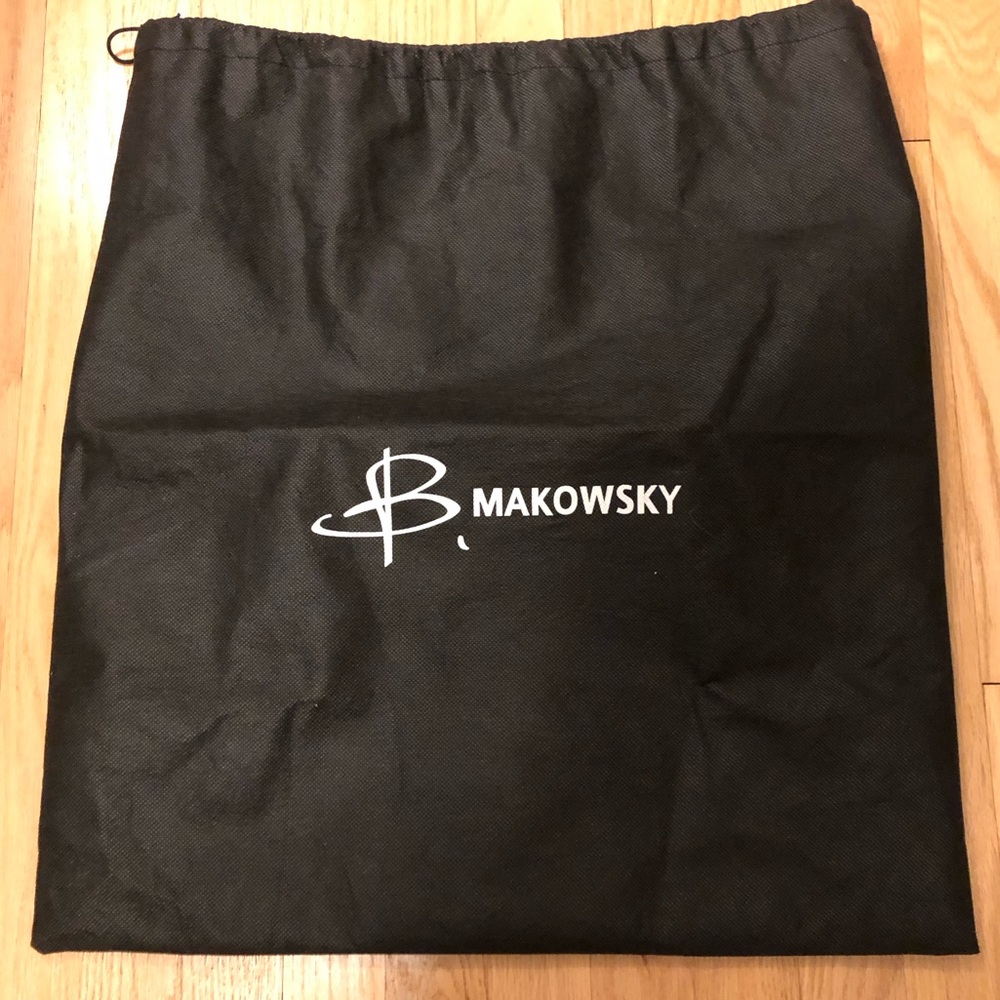 EUC Large b. makowsky Dust Bag
